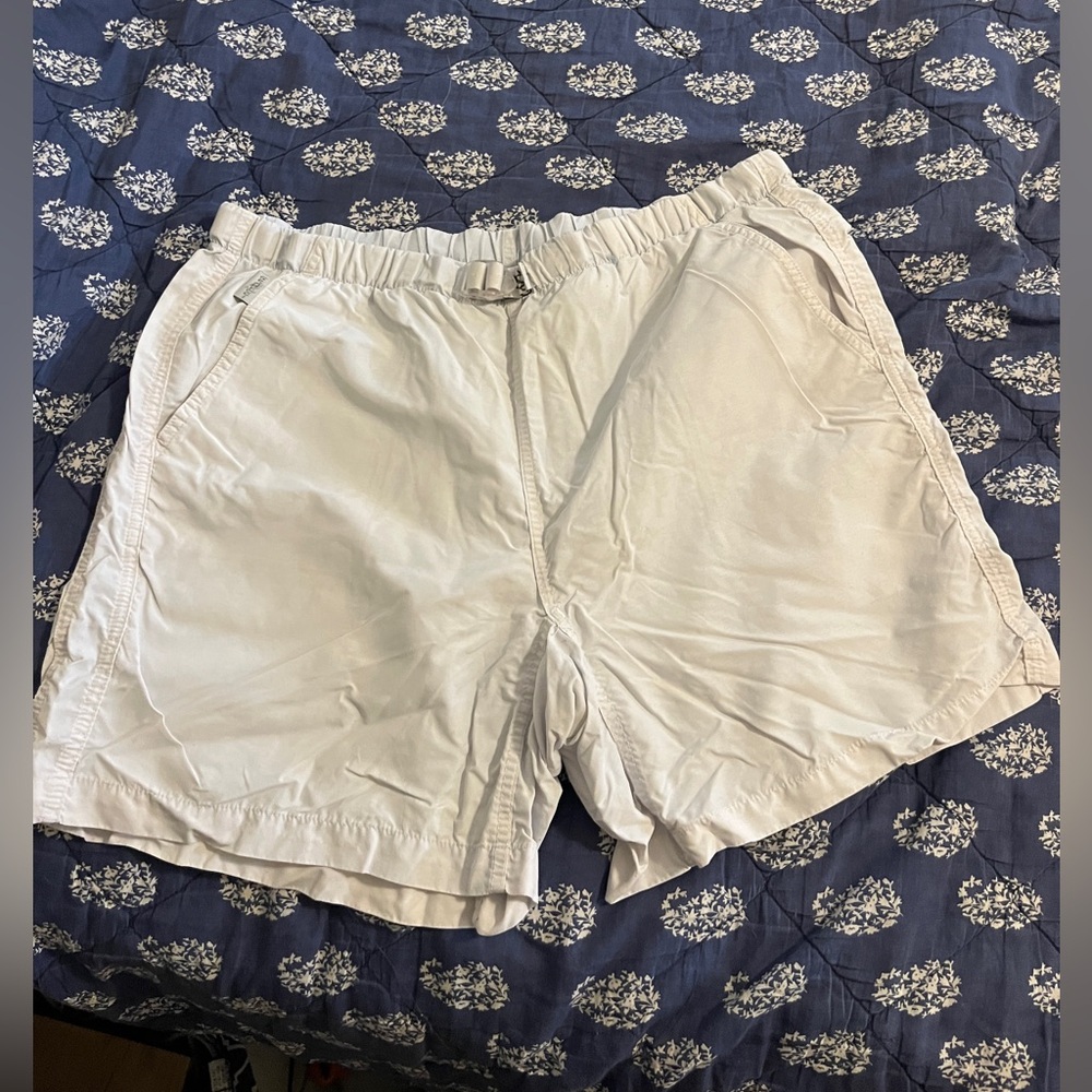 Women's Gramicci Shorts in White - Perfect for Climbing or Outdoor Wear!